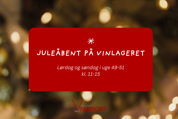 JULEÅBENT PÅ LAGERET – uge 51